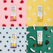 Mix of 4 Long-Lasting Premium Energy Bars - RawQ